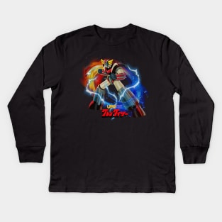 UFO ROBO Grendizer T-Shirt Kids Long Sleeve T-Shirt